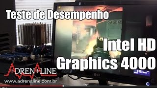 Teste de desempenho em games com o Intel HD Graphics 4000 [upl. by Clellan]