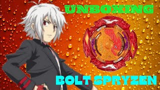 Unboxing Bolt Spryzen  Shus Last Beyblade [upl. by Tegan]