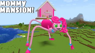 I found SKY MANSION OF MOMMY LONG LEGS in Minecraft  Gameplay  Coffin Meme [upl. by Breanne]