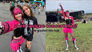 avril lavigne concert vlog  the greatest hits tour [upl. by Olfe]