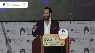 Discurso Nayib Bukele VIII Foro Regional Esquipulas FRE2018 [upl. by Enahc498]