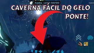 FAZENDO A CAVERNA FÁCIL DO GELO NO ARK MOBILE [upl. by Atirehc]