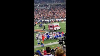 NFL players kneel for Buffalo’s Damar Hamlin [upl. by Belva]