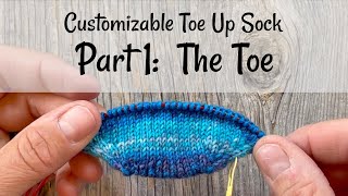 Judy’s Magic Cast On for starting off Toe Up Socks With 2 Versions with and without a slipknot [upl. by Dyrrej]