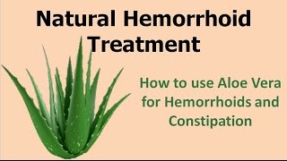 Hemorrhoid Home Treatment How To Get Rid Of Hemorrhoids Naturally with a Hemorrhoid remedy [upl. by Reeta442]