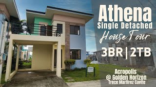 Athena Single Detached  Acropolis Golden Horizon  Trece Martirez Cavite [upl. by Remo395]