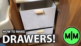 Let´s Make  How to Make Drawers [upl. by Merete]