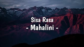 Sisa Rasa  Mahalini Lirik [upl. by Karina]