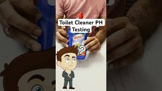 Toilet Cleaner PH testing ytshorts ytshortsindia cleaner phvalue [upl. by Valora]