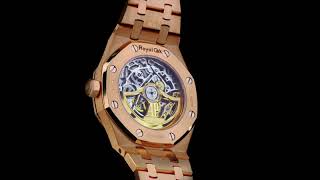 Royal Oak Double Balance Wheel Openworked  Audemars Piguet [upl. by Calley462]