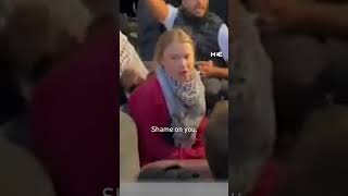 Police arrest Greta Thunberg at Eurovision protest in Sweden [upl. by Oravla]