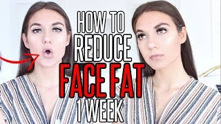 10 Ways To Reduce FACE FAT INSTANTLY [upl. by Foote]