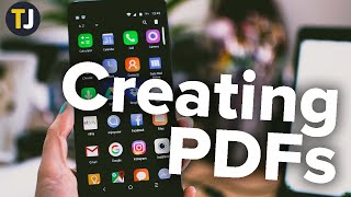 How to Create a PDF File from an Android Device [upl. by Nywde]