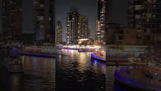 dubai marina 4k night [upl. by Madid]