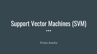 Part 6 Support Vector Machines SVM Implementation in Python [upl. by Lynelle]