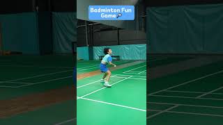 Badminton backcourt high ball practice🏸🤭🤥badminton sports [upl. by Ashely763]