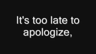 Timbaland Apologize  Lyrics [upl. by Auqinet]