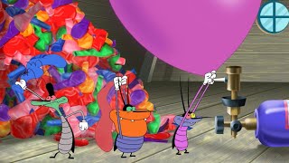 Oggy and the Cockroaches  The balloon house S04E07 BEST CARTOON COLLECTION  New Episodes in HD [upl. by Weld533]