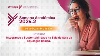 SEMANA ACADÊMICA 20242  0312  17h [upl. by Aihtak397]