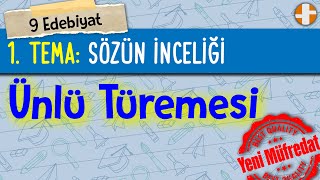 9 Edebiyat  Ünlü Türemesi [upl. by Woehick]