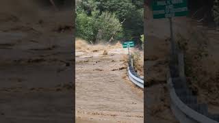 Chestoa bridge flood 92724 ErwinTn [upl. by Yattirb]