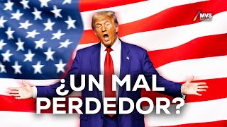 ELECCIONES EU 2024 ¿TRUMP RESPETARÁ los RESULTADOS en caso de PERDER [upl. by Osnofedli459]