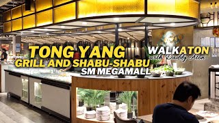 Tong Yang Grill and ShabuShabu  Whole restaurant tour [upl. by Ecniv594]