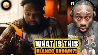 FIRST TIME HEARING  Blanco Brown  The Git Up Official Music Video  REACTION [upl. by Airdnoed]