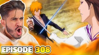 AIZEN VS ICHIGO  GINS DEATH  Bleach Episode 308 REACTION [upl. by Brote]