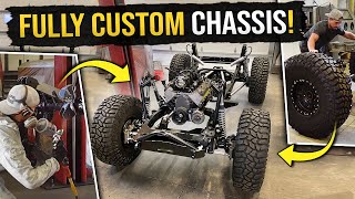 Building A CRAZY 3 Link 4 Link Toyota Chassis From Start To Finish [upl. by Airat]