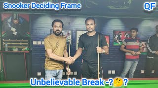 Snooker Deciding Frame  Ali Raju Vs Waseem Abbas  Snooker Maximum Break  Best Snooker Match Ever [upl. by Armond]