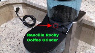 ✅ How To Use Rancilio Rocky Espresso Coffee Grinder Review [upl. by Signe194]