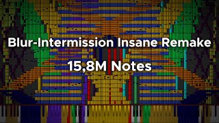 Black MIDI BlurIntermission Insane Remake  Sir Spork  158 Million Notes No Lag [upl. by Ary]