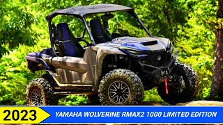 2023 Yamaha Wolverine RMAX2 1000 Limited Edition Update Color Price and Specs [upl. by Nnylkoorb]