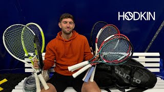 What’s in my tennis bag Tennis equipment review [upl. by Alexei]