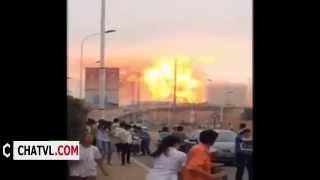 Chinese PetroChemical Plant Explodes [upl. by Lalib940]