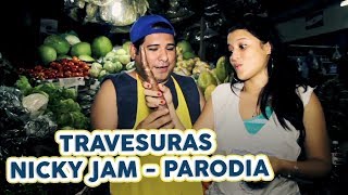 Travesuras  Nicky Jam Parodia Vender verduras JR INN [upl. by Wittie]