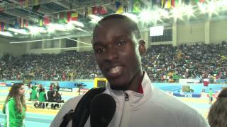 Istanbul 2012 Mixed Zone Will Claye USA [upl. by Aviv]