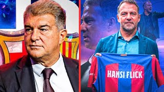 LAPORTA SEST LÂCHÉ SUR MBAPPÉ XAVI FLICK ET LE MERCATO [upl. by Skrap]