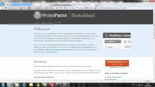 Website mit Wordpress  Teil 1  Das Einrichten [upl. by Varian]