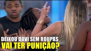 LEIDY JOGA AS ROUPAS DE DAVI NA PISCINA E CAOS ACONTECE NOVAMENTE ENTRE OS DOIS VOU FAZER VC [upl. by Nairbal5]