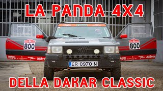 La Panda 4x4 della Dakar Classic  Miniotti Garage  Moma Bikes Raid Team [upl. by Urbanus407]