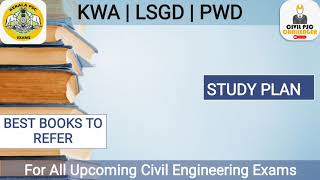 How to prepare for LSGD AE amp overseer level exams Study plans for KWA PWD amp Civil engineering exams [upl. by Sukhum133]