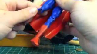 Tutorial Part 1 Superman Christopher Reeve 78 6quot 112 figure by GeekSummit [upl. by Eugatnom141]