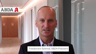 ABDAPräsident Friedemann Schmidt zum Welttag der Patientensicherheit [upl. by Rhiamon]