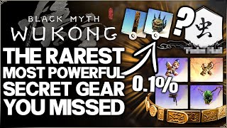 Black Myth Wukong  Only 001 of Players Got This Gear  12 Hidden INSANE Weapons amp Armor Guide [upl. by Aiekram]