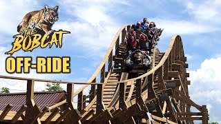 Bobcat OffRide Footage Six Flags Great Escape Gravity Group Wood Coaster  NonCopyright [upl. by Witkin]