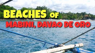 BEACHES OF MABINI DAVAO DE ORO [upl. by Nahtanha]