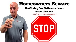 Should I Elect The No Closing Cost Option When Refinancing My Home [upl. by Vere]