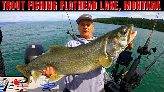 How to Catch Flathead Lake Lake Trout [upl. by Ailegave]